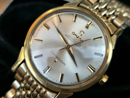 Vintage Omega Constellation 167.005 + Box 35mm Auto Mens Watch Cal.551, Rare