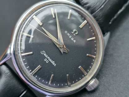 Vintage Omega Seamaster 30 Stunning 135.007 Cal.286 Winding Men's Watch, 1960's