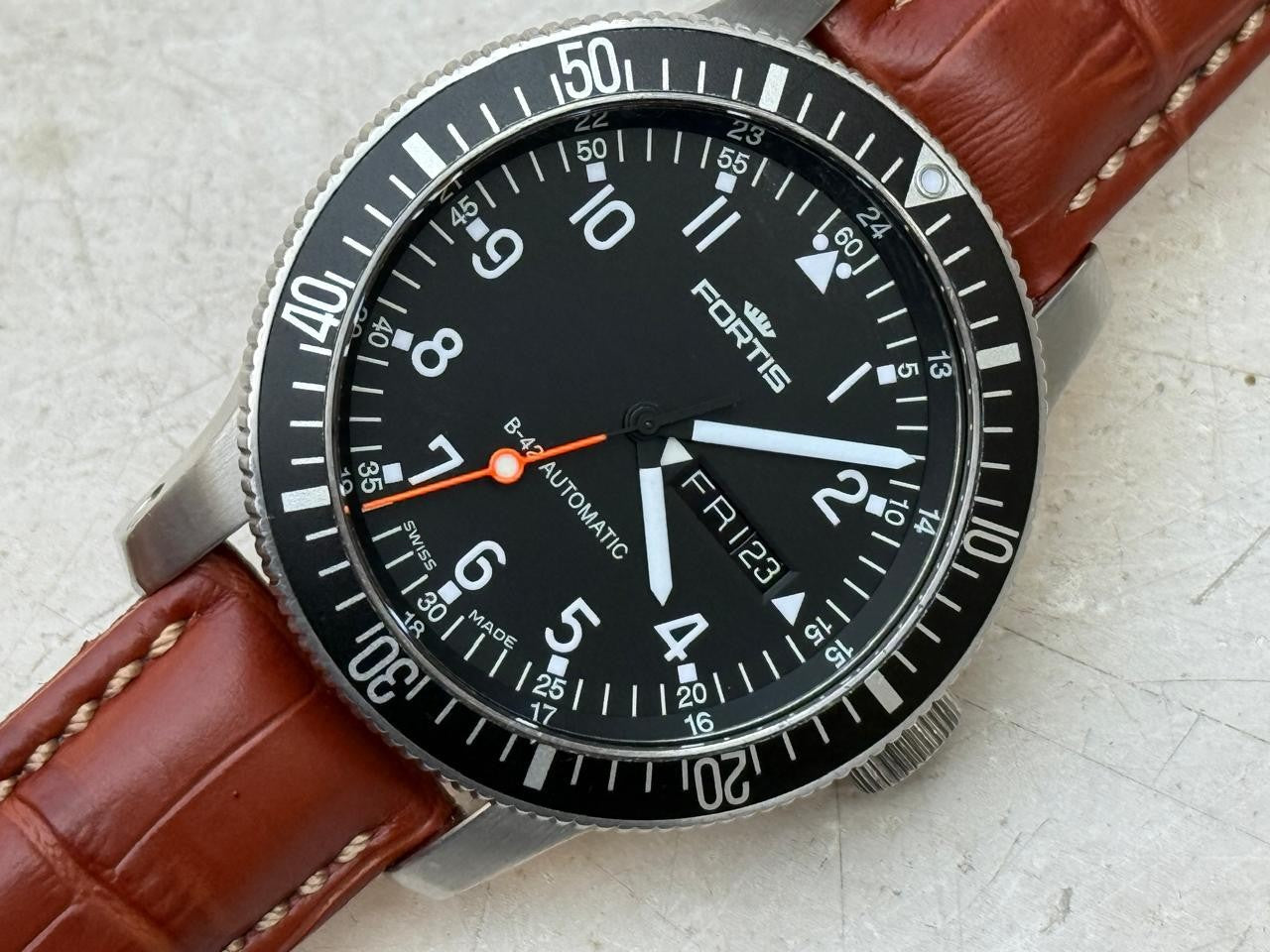 Fortis B-42 Cosmonauts Divers 200m Automatic Men's Watch 647.10 Roscosmos