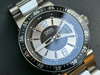 Oris Williams F1 7614 Day Date Sapphire Crystal, Automatic Swiss Watch