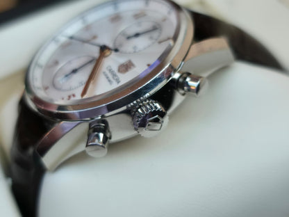 Tag Heuer Carrera Caliber 16 CAS2112 Chronograph 41mm Watch + Box & Card 2019