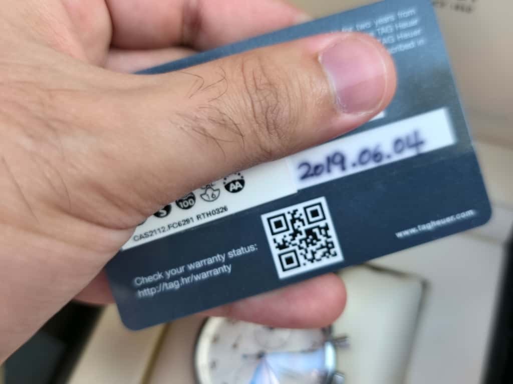 Tag Heuer Carrera Caliber 16 CAS2112 Chronograph 41mm Watch + Box & Card 2019