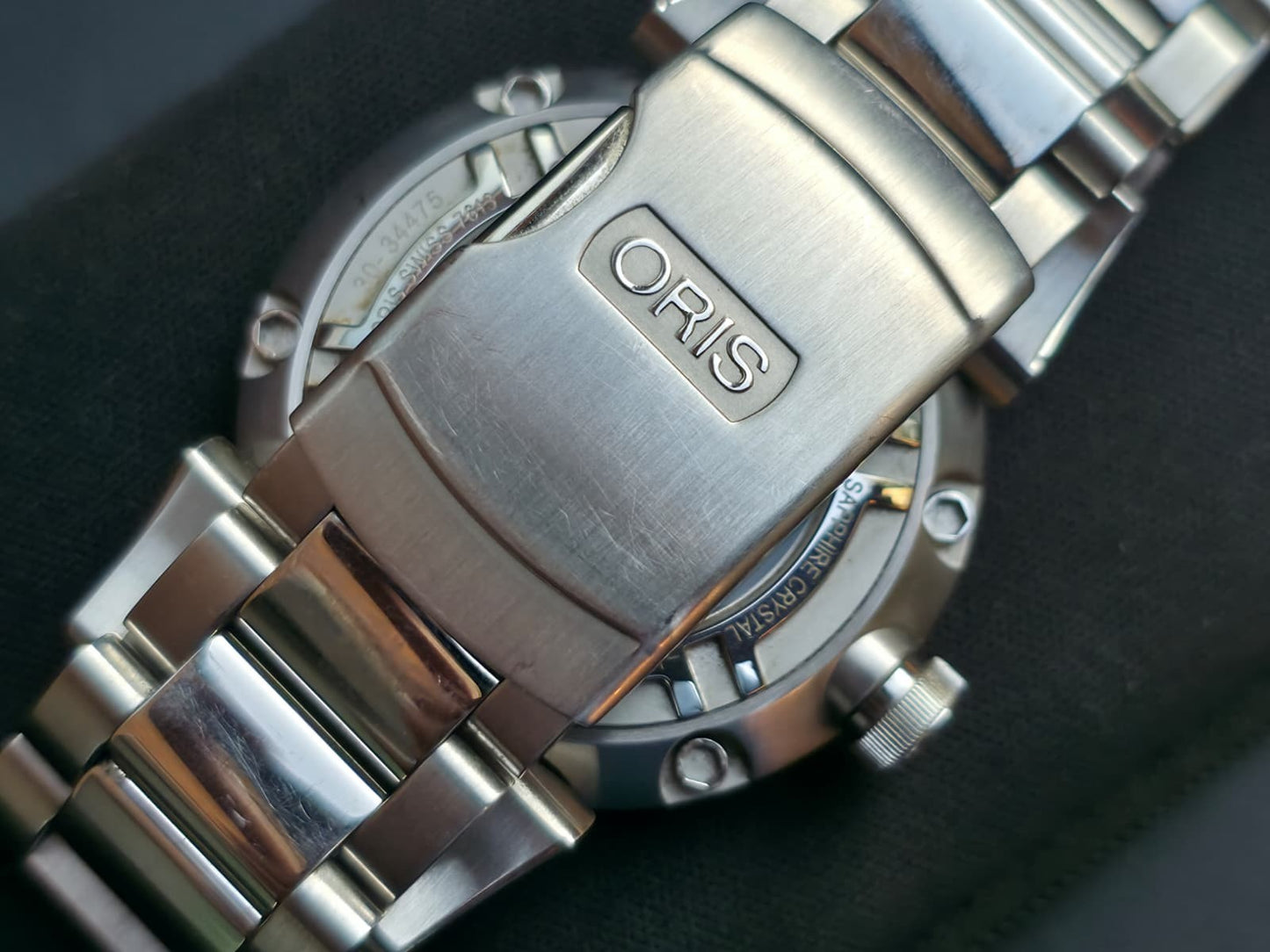 Oris Williams F1 7614 Day Date Sapphire Crystal, Automatic Swiss Watch