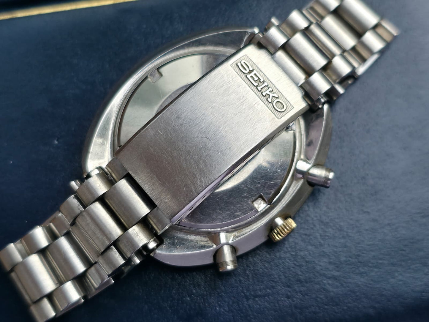 Vintage Seiko UFO Speed-Timer Chronograph 6138-0011 Automatic Men's Watch + Box