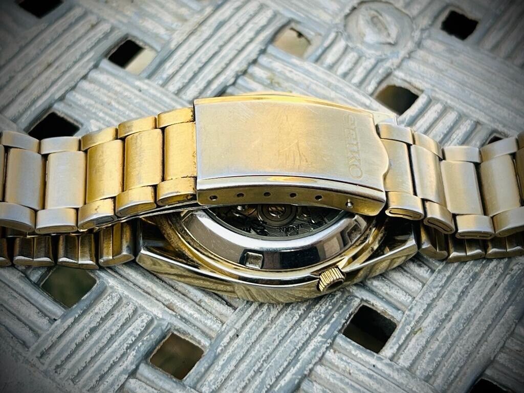 Seiko 5 Automatic 21 Jewels All Gold, 7S26 0530, 36mm Gents Watch - Grab A Watch Co