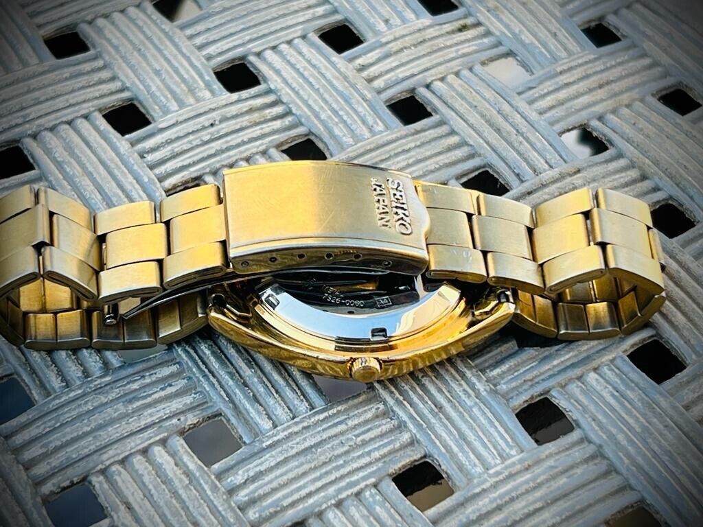 Seiko 5 Automatic 21 Jewels Gold, 7S26 0060, 38mm Gents Watch