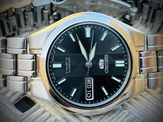 Seiko 5 Automatic 21 Jewels Rare Dial Ref:7S26-03E0, Japan 36mm