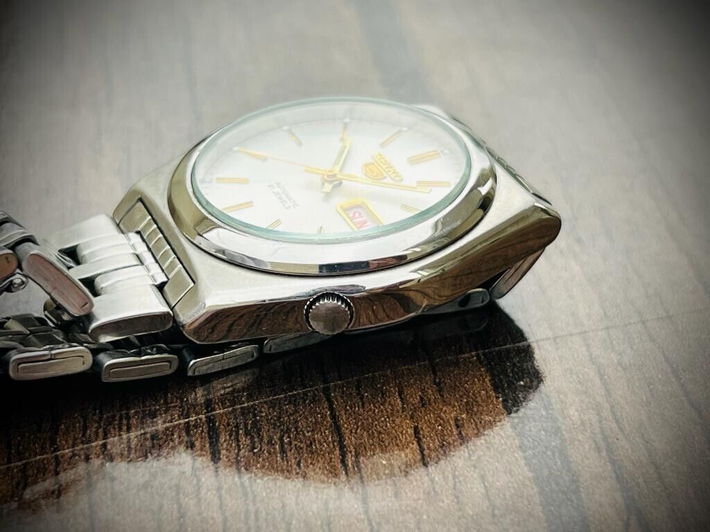 Seiko 5 Automatic 21 Jewels Silver Dial 7S26-02E0 Gents