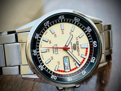 Seiko 5 Sports 100m 7S36-04K0 Automatic Gents Watch Genuine 42mm