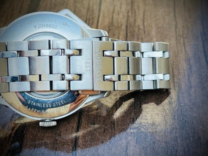 Tissot 1853 Chemin Des Tourelles Powermatic 80 Blue 43mm Automatic Mens Watch - Grab A Watch Co