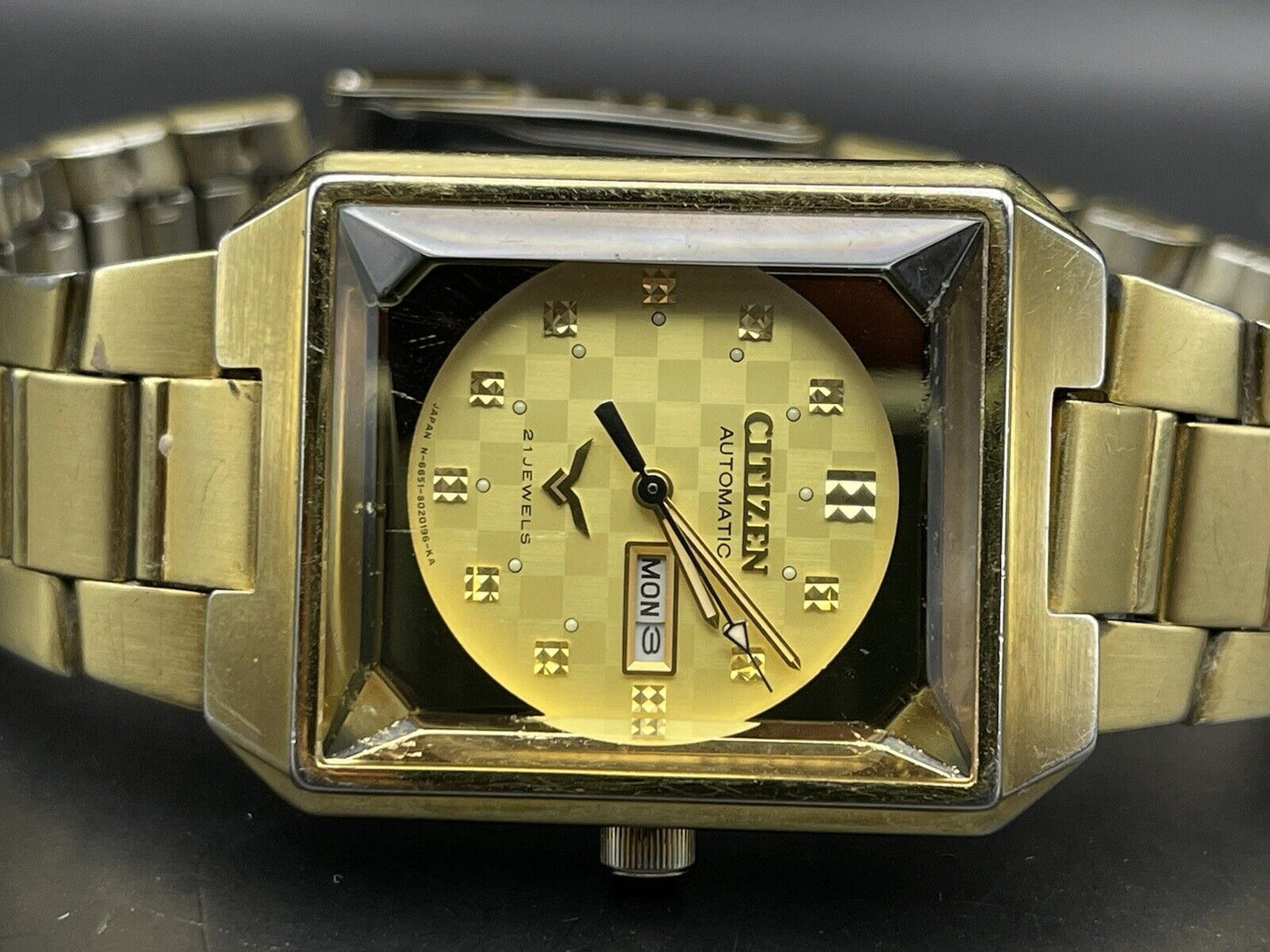 Vintage Citizen All Gold 34mm Automatic Gents Watch, Japan - Grab A Watch Co