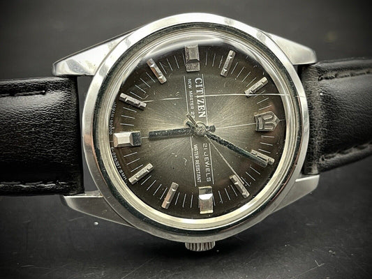 Vintage Citizen New Master 22 Automatic 35mm Gents Watch, Japan made - Grab A Watch Co