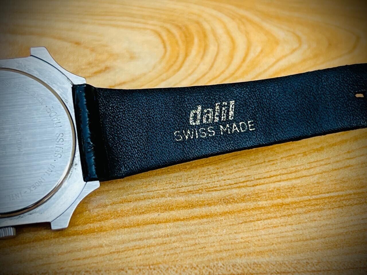 Vintage Dalil Quartz NOS Qibla Direction Mens Watch, Swiss, 34mm, Muslim Watch - Grab A Watch Co