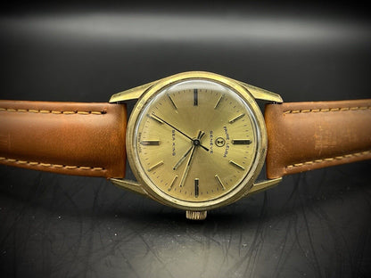 Vintage Favre Leuba Geneve Sea King Manual Wind Mens Watch Boy Size 30mm - Grab A Watch Co