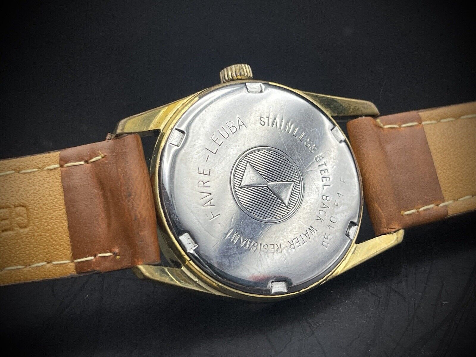 Vintage Favre Leuba Geneve Sea King Manual Wind Mens Watch Boy Size 30mm - Grab A Watch Co