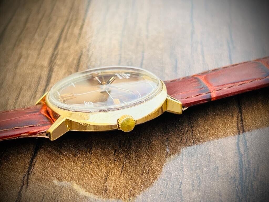 Vintage Fortis Skylark hifi-matic Brown Dial 39mm Automatic Gents Watch, Swiss - Grab A Watch Co