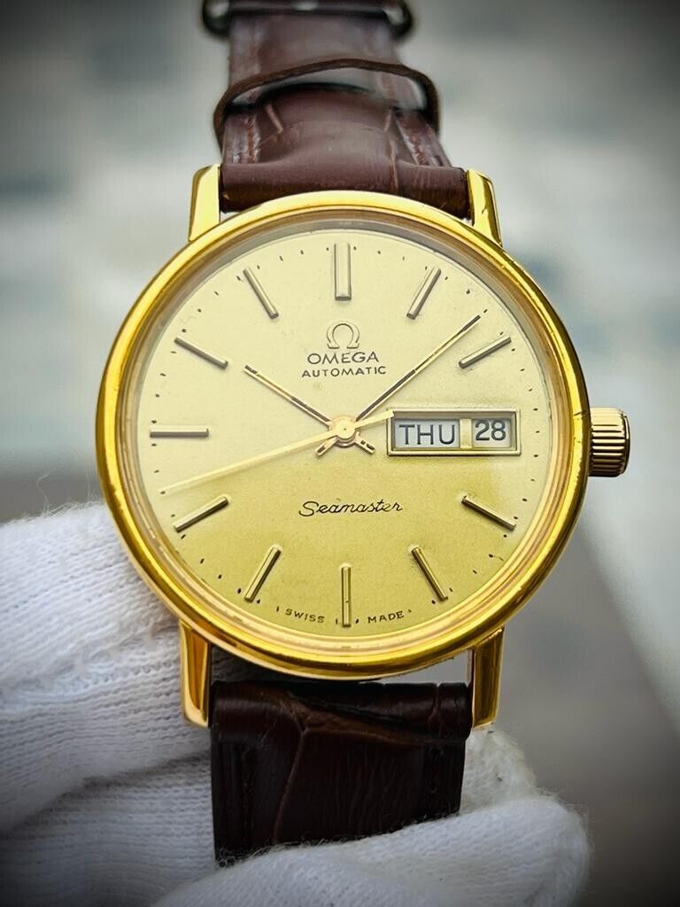 Vintage Omega Seamaster Automatic Cal.1020 Mens Watch 166.0209, Swiss 35mm - Grab A Watch Co