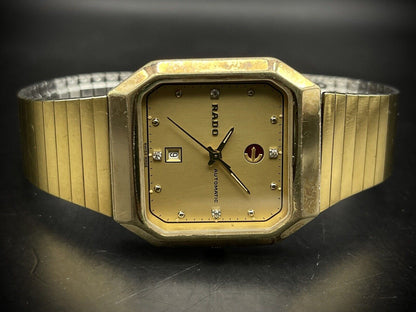 Vintage Rado All Gold Automatic Gents Watch, Gift Watch, Swiss Made - Grab A Watch Co