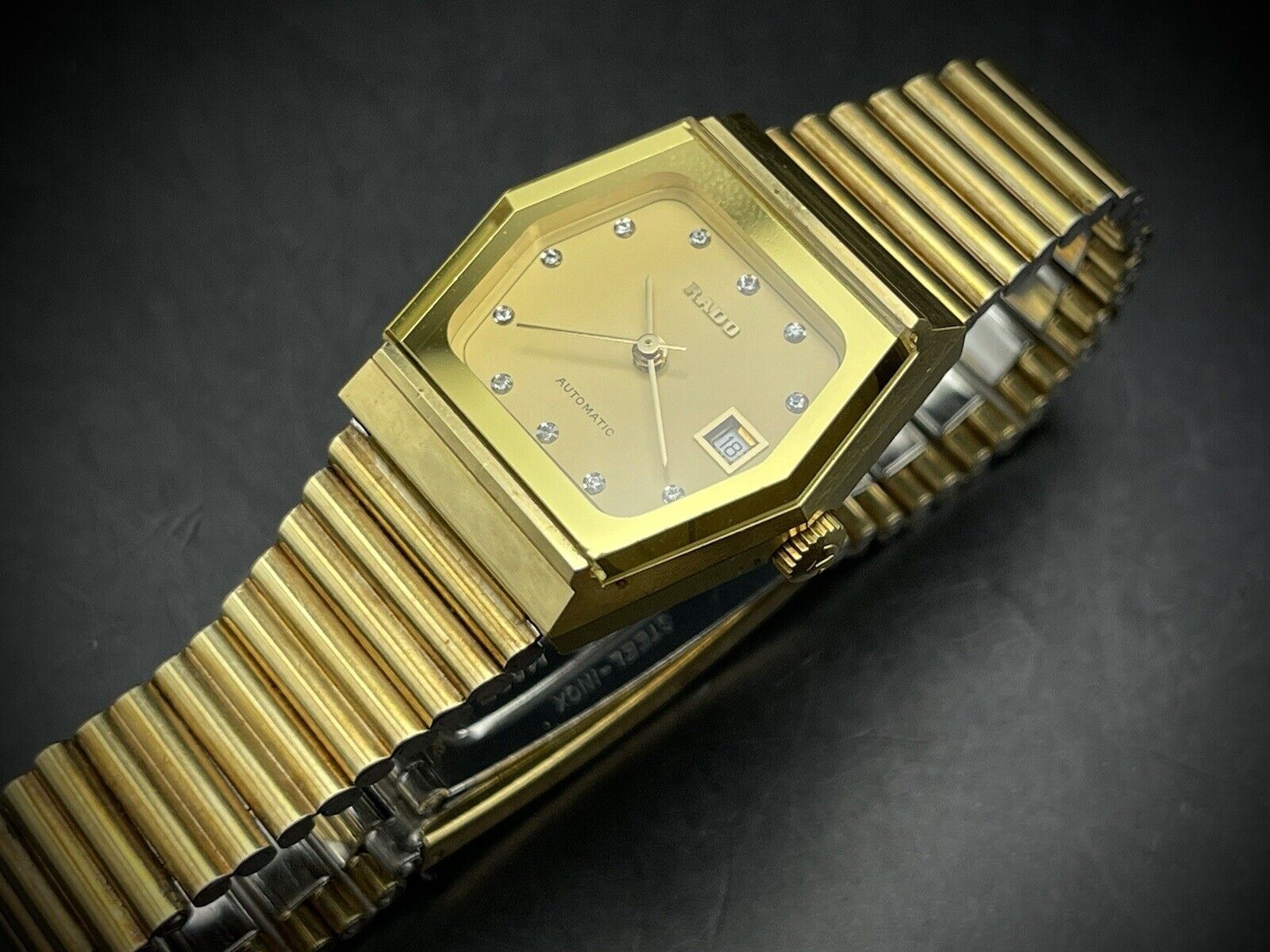 Vintage Rado Diastar Diamond Dial Automatic Ladies Watch, Gift, Swiss Made - Grab A Watch Co