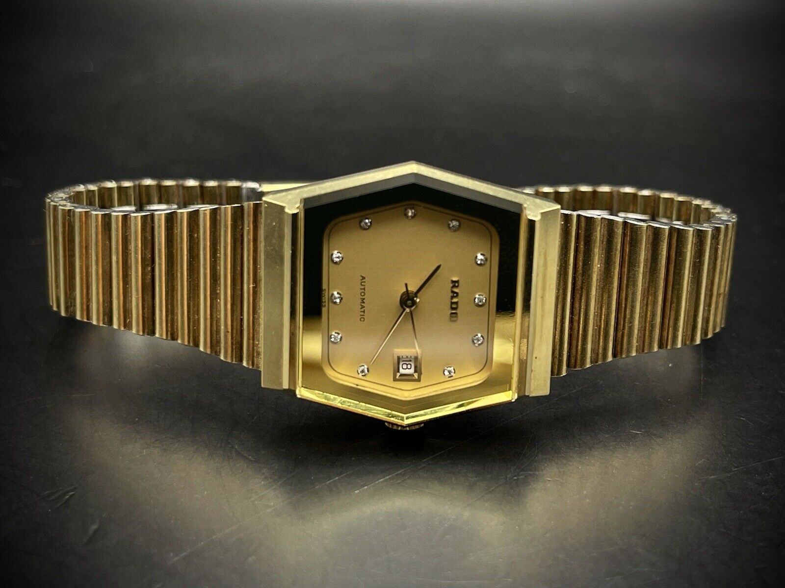 Vintage Rado Diastar Diamond Dial Automatic Ladies Watch, Gift, Swiss Made - Grab A Watch Co