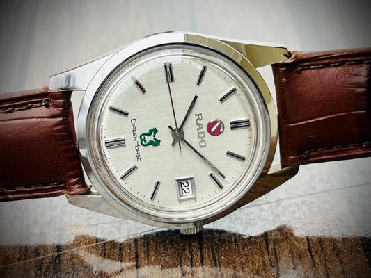 Vintage Rado Green Horse 35mm Automatic Gents Watch, Swiss Made, Perfect - Grab A Watch Co