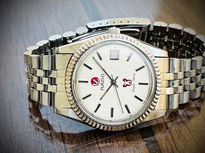Vintage Rado Purple Horse Datejust Jubilee 37mm Automatic Gents Watch, Swiss - Grab A Watch Co