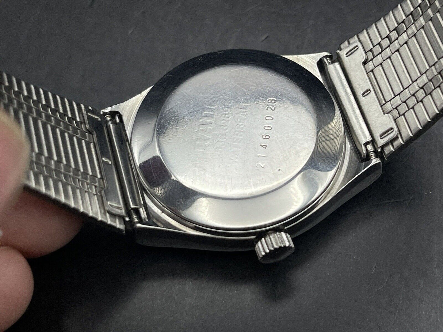 Vintage Rado Voyager Diamond Dial Rare Automatic Gents Watch, 35mm, Swiss Made - Grab A Watch Co