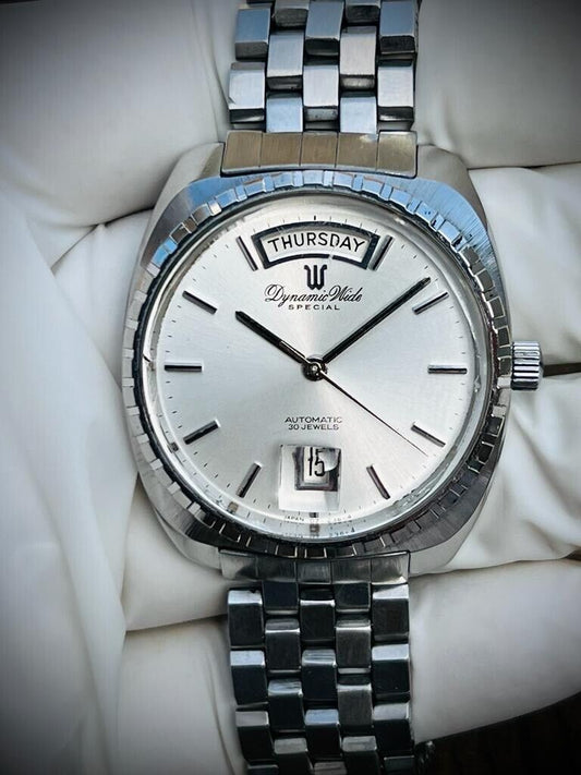 Vintage Ricoh Dynamic Wide Special 30J 37mm Automatic Gents Watch 49802, Japan - Grab A Watch Co