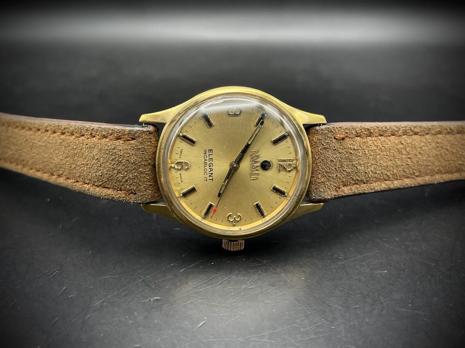 Vintage Roamer Manual Wind Gents Watch, 35mm, Gift Watch, Swiss Made - Grab A Watch Co