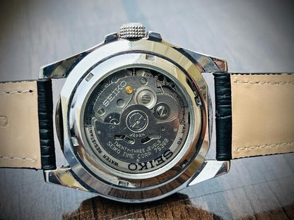 Vintage Seiko 5 Sports 100m 23 Jewels 7S36 Gents Watch, Japan made 41mm - Grab A Watch Co