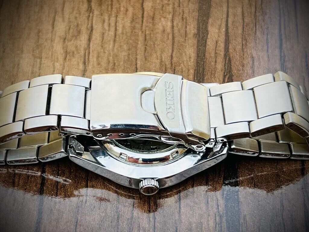 Vintage Seiko 5 Sports 100m Radium Dial 7S36-03E0 Gents Watch, Japan made 42mm - Grab A Watch Co