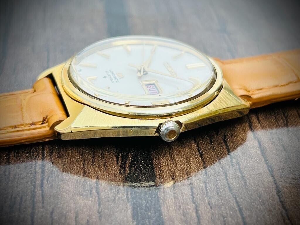 Vintage Seiko LM Automatic 23 Jewels Gents Watch, 5606-7000 Japan Made, Perfect - Grab A Watch Co