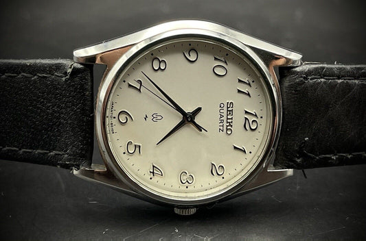 Vintage Seiko Quartz Slim 7121-8000 36mm Gents Watch, Japan - Grab A Watch Co