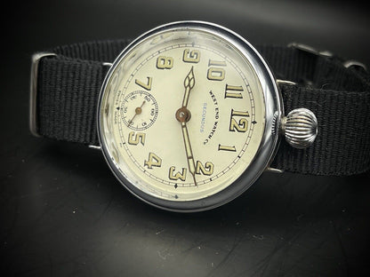 Vintage West End Co Secundus 3814 Manual Wind Gents Watch, 40mm, Swiss Made - Grab A Watch Co