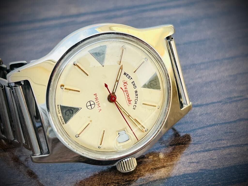 Vintage West End Manual Wind Gents Watch 34mm, Swiss Made - Grab A Watch Co