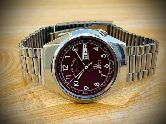 Vintage West End Special Dial 37mm Automatic Gents Watch Swiss Made - Grab A Watch Co